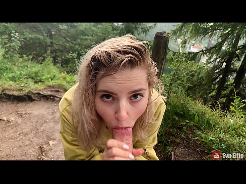 ❤️ Meisie sluk cum na 'n openbare blowjob - Eva Elfi ❤ Fok by ons ️❤